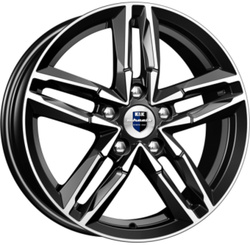 K&K 6x16/5x100 ET38 D57,1 Sayan (КС731) Алмаз черный K&K 6x16/5x100 ET38 D57,1 Sayan (КС731) Алмаз черный