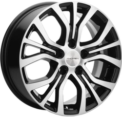 Khomen Wheels 6,5x16/5x114,3 ET38 D60,1 KHW1608 (Alphard) Black-FP