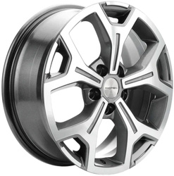 Khomen Wheels 6,5x17/5x114,3 ET40 D64,1 KHW1710 (Haval F7/F7x) Gray-FP Khomen Wheels 6,5x17/5x114,3 ET40 D64,1 KHW1710 (Haval F7/F7x) Gray-FP