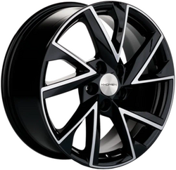 Khomen Wheels 7x17/5x108 ET40 D54,1 KHW1714 (Jac/������� 3) Black-FP