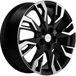 Khomen Wheels 7x18/5x108 ET33 D60,1 KHW1809 (OMODA C5) Black-FP