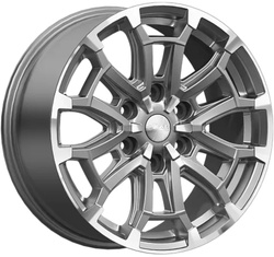 Скад 8x18/6x139,7 ET33 D106,1 Авилис (КЛ374) Алмаз графит Скад 8x18/6x139,7 ET33 D106,1 Авилис (КЛ374) Алмаз графит