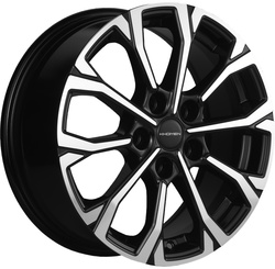 Khomen Wheels 6,5x16/5x112 ET46 D57,1 KHW1605 (Octavia A5/Golf/Jetta) Black-FP
