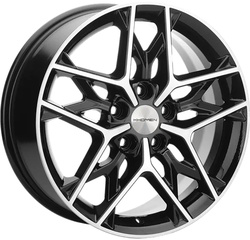 Khomen Wheels 7x17/5x114,3 ET43,5 D67,1 KHW1709 (Hyundai Tucson IV/Kia Sportage V) Black-FP