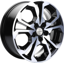 Khomen Wheels 6,5x17/5x108 ET33 D60,1 KHW1711 (Chery/Exeed) Black-FP