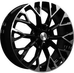 Khomen Wheels 7x17/5x114,3 ET48 D67,1 KHW1718 (K5/Sonata/Tucson/JAC J7) Black-FP
