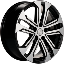 Khomen Wheels 7x18/5x114,3 ET45 D60,1 KHW1803 (Changan/Geely/Lexus/Suzuki/Toyota) Black-FP