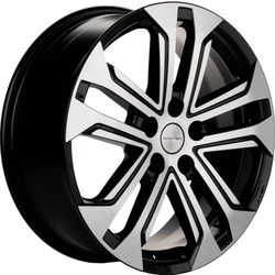 Khomen Wheels 7x18/5x114,3 ET37 D66,5 KHW1803 (Dargo/Jolion) Black-FP