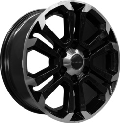 Khomen Wheels 7,5x18/6x139,7 ET20 D106,1 KHW1817 (Lexus GX) Black-FP