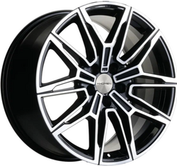 Khomen Wheels 8,5x19/5x114,3 ET35 D60,1 KHW1904 (RAV4) Black-FP
