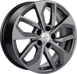 Khomen Wheels 7x17/5x114,3 ET45 D67,1 KHW1703 (CX-5/i40/X-Trail) Gray