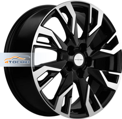Khomen Wheels 7x18/5x110 ET35 D67,1 KHW1809 (Dongfeng 580/DFSK 500) Black-FP