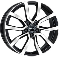 MAK 9,5x21/5x112 ET25 D66,45 Midlands Black mirror