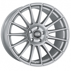 OZ 8x18/5x112 ET48 D75 Superturismo LM Matt Race Silver + Black Lettering OZ 8x18/5x112 ET48 D75 Superturismo LM Matt Race Silver + Black Lettering