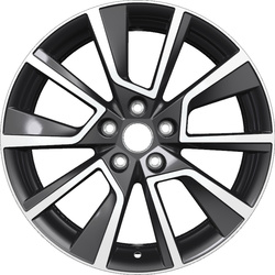 Khomen Wheels 7x18/5x112 ET43 D57,1 KHW1802 (Kodiaq/Tiguan) Black-FP