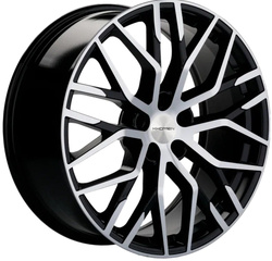 Khomen Wheels 8,5x20/5x108 ET46 D63,4 KHW2005 (Tugella) Black-FP