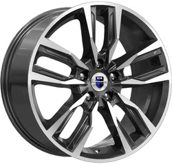 K&K 8x18/5x120 ET42 D72,6 Борэй (КС901) Алмаз черный K&K 8x18/5x120 ET42 D72,6 Борэй (КС901) Алмаз черный