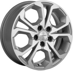 Khomen Wheels 6,5x17/5x114,3 ET50 D64,1 KHW1711 (Haval/Honda) F-Silver-FP Khomen Wheels 6,5x17/5x114,3 ET50 D64,1 KHW1711 (Haval/Honda) F-Silver-FP
