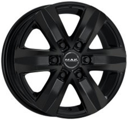 MAK 8,5x20/6x139,7 ET30 D100,1 Stone 6 Gloss Black MAK 8,5x20/6x139,7 ET30 D100,1 Stone 6 Gloss Black