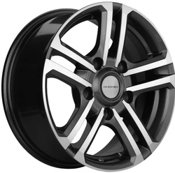 Khomen Wheels 6,5x16/5x139,7 ET40 D98,5 KHW1602 (Niva 4x4) Gray-FP Khomen Wheels 6,5x16/5x139,7 ET40 D98,5 KHW1602 (Niva 4x4) Gray-FP