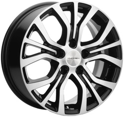 Khomen Wheels 6,5x16/5x114,3 ET43 D67,1 KHW1608 (Huyndai/Kia) Black-FP