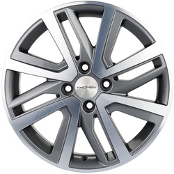 Khomen Wheels 6x16/4x100 ET48 D54,1 KHW1609 (Rio I/Solaris I) Gray-FP Khomen Wheels 6x16/4x100 ET48 D54,1 KHW1609 (Rio I/Solaris I) Gray-FP