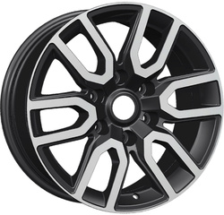 Khomen Wheels 8x17/6x139,7 ET45 D93,1 KHW1723 (Mazda BT50) Black-FP
