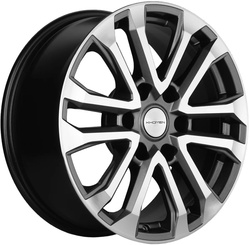 Khomen Wheels 7,5x18/6x139,7 ET25 D106,1 KHW1805 (LC Prado) Gray-FP Khomen Wheels 7,5x18/6x139,7 ET25 D106,1 KHW1805 (LC Prado) Gray-FP