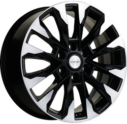 Khomen Wheels 8x20/6x139,7 ET45 D95,1 KHW2010 (LC 300 Tuning) Black-FP