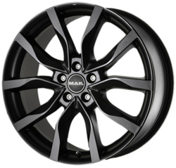 MAK 9,5x20/5x120 ET40 D72,6 Highlands Matt Black MAK 9,5x20/5x120 ET40 D72,6 Highlands Matt Black