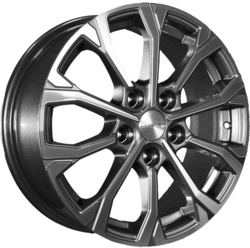 Khomen Wheels 6,5x16/5x110 ET46 D63,3 KHW1605 (Changan CS35 Plus) Gray-FP Khomen Wheels 6,5x16/5x110 ET46 D63,3 KHW1605 (Changan CS35 Plus) Gray-FP