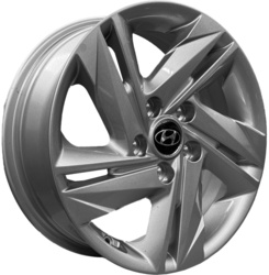 Original 6x16/5x114,3 ET43 D67,1 BW110 Silver Hyundai R16, original