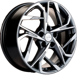 Khomen Wheels 7x17/5x108 ET50 D63,3 KHW1716 (Kuga/Focus) Gray-FP