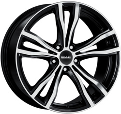 MAK 9,5x21/5x112 ET37 D66,6 X-Mode Black mirror