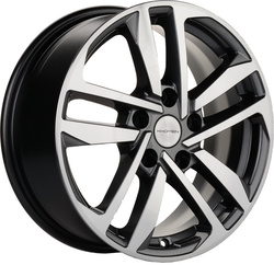 Khomen Wheels 6,5x16/5x114,3 ET45 D60,1 KHW1612 (Toyota/Suzuki) Gray-FP