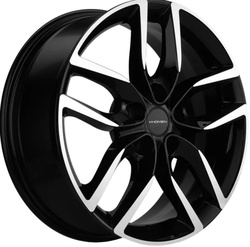 Khomen Wheels 6,5x17/5x114,3 ET37 D66,5 KHW1708 (Jolion) Black-FP