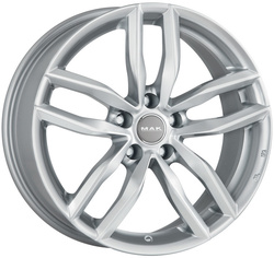 MAK 8x18/5x112 ET28 D66,45 Sarthe Silver