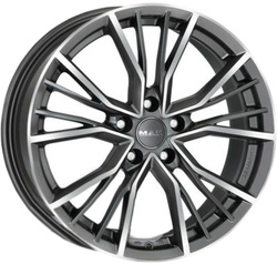 MAK 9,5x21/5x112 ET25 D66,45 Union Gunmetal Mirror Face