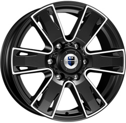 K&K 7x17/6x139,7 ET38 D100,1 Севенна-оригинал (КС726) Алмаз черный K&K 7x17/6x139,7 ET38 D100,1 Севенна-оригинал (КС726) Алмаз черный