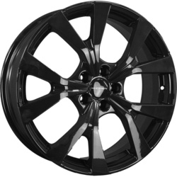 Khomen Wheels 7x19/5x108 ET33 D60,1 KHW1906 (Chery Tiggo 7 Pro) Black Khomen Wheels 7x19/5x108 ET33 D60,1 KHW1906 (Chery Tiggo 7 Pro) Black