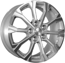 Khomen Wheels 6,5x16/5x114,3 ET45 D60,1 KHW1605 (Toyota/Suzuki) F-Silver-FP