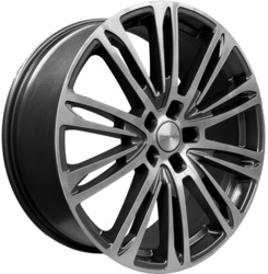 Khomen Wheels 8x20/5x120 ET30 D66,1 KHW2017 (Voyah Free) Gray-FP Khomen Wheels 8x20/5x120 ET30 D66,1 KHW2017 (Voyah Free) Gray-FP