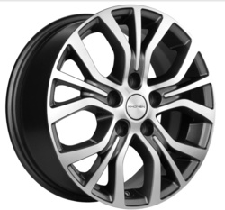 Khomen Wheels 6,5x16/5x120 ET38 D65,1 KHW1608 (Multivan) Gray-FP Khomen Wheels 6,5x16/5x120 ET38 D65,1 KHW1608 (Multivan) Gray-FP