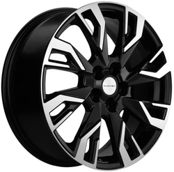 Khomen Wheels 7x18/5x114,3 ET40 D66,1 KHW1809 (Qashqai) Black-FP