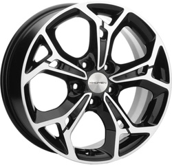 Khomen Wheels 7x17/5x114,3 ET48 D56,1 KHW1702 (Forester) Black-FP