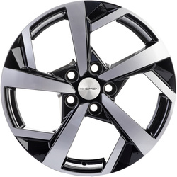 Khomen Wheels 7x17/5x114,3 ET40 D66,1 KHW1712 (Qashqai) Black-FP