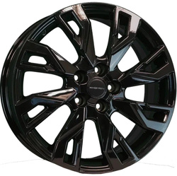 Khomen Wheels 7x18/5x108 ET33 D60,1 KHW1809 (Chery Tiggo 4/Tiggo 7 Pro) Black Khomen Wheels 7x18/5x108 ET33 D60,1 KHW1809 (Chery Tiggo 4/Tiggo 7 Pro) Black