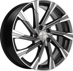 Khomen Wheels 7,5x19/5x114,3 ET40 D66,6 KHW1901 (Haval Dargo) Gray-FP Khomen Wheels 7,5x19/5x114,3 ET40 D66,6 KHW1901 (Haval Dargo) Gray-FP