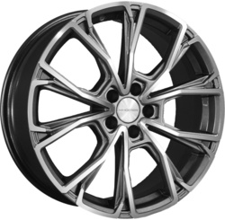 Khomen Wheels 7,5x19/5x108 ET38 D60,1 KHW1907 (Jetour X70/X90 Plus) Gray-FP Khomen Wheels 7,5x19/5x108 ET38 D60,1 KHW1907 (Jetour X70/X90 Plus) Gray-FP