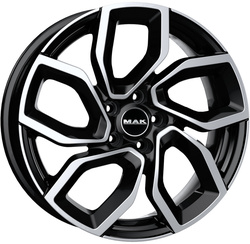 MAK 7,5x18/5x108 ET45 D65,1 Apollo Black mirror MAK 7,5x18/5x108 ET45 D65,1 Apollo Black mirror